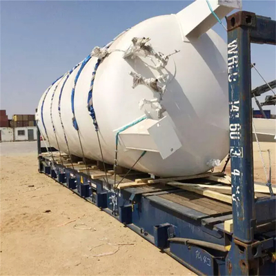 Q245R क्रायोजेनिक प्रेशर वेसल 1.6Mpa वर्किंग प्रेशर: