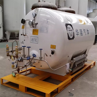 स्टेनलेस स्टील माइक्रो बल्क टैंक तरल क्रायोजेनिक 3000l 5000l