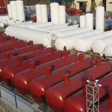 ऑक्सीजन नाइट्रोजन आर्गन के लिए क्रायोजेनिक स्टोरेज टैंक 5-200m3 क्षमता