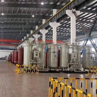 कम रखरखाव लागत के साथ छोटा स्टेनलेस स्टील पीएसए नाइट्रोजन जनरेटर N2 गैस बनाने की मशीन