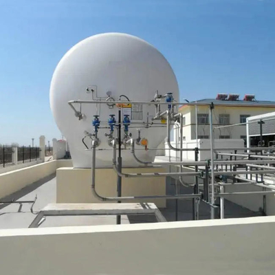 20m3 LNG क्रायोजेनिक लिक्विड स्टोरेज टैंक, 20000l लिक्विड देवर टैंक
