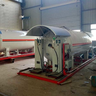 GB150 वाहन एलपीजी फिलिंग स्टेशन 20000L 5 टन पेट्रोल 10 टन 20 टन