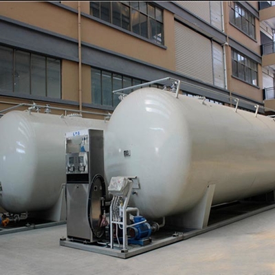 स्किड माउंटेड एलपीजी ऑटोगैस स्टेशन 2.5mpa, 50000 लीटर LPG स्किड फिलिंग स्टेशन