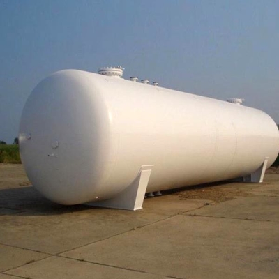 1.6Mpa 75m3 LPG बल्क स्टोरेज 20cbm लिक्विड प्रोपेन स्टोरेज