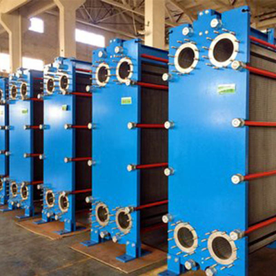 1.6MPa 4.5MPa चिलर प्लेट हीट एक्सचेंजर 10kw फ्लैट