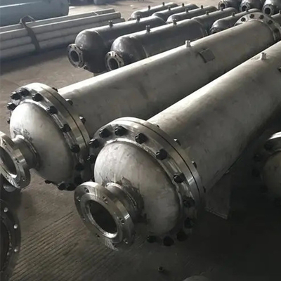स्टेनलेस स्टील शैल ट्यूब हीट एक्सचेंजर 380v 220v चिलर