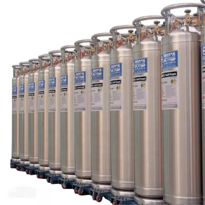 लार Lco2 Lo2 Ln2 . के लिए फ्रेम के साथ रासायनिक क्रायोजेनिक देवर सिलेंडर 195l