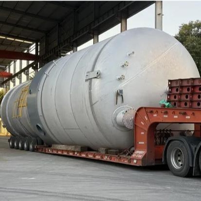 100-20000L ASME स्टील क्रायोजेनिक वायुमंडलीय दबाव एलएनजी / सीएनजी / एलपीजी गैस सिलेंडर / भंडारण टैंक