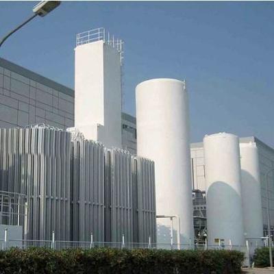 तरल ऑक्सीजन नाइट्रोजन के लिए ऊर्ध्वाधर क्रायोजेनिक भंडारण टैंक 1000L-5000L