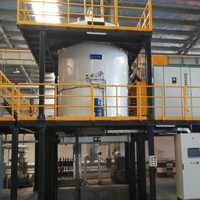 1000L 3000L 5000L लिक्विड ऑक्सीजन नाइट्रोजन के लिए वर्टिकल क्रायोजेनिक स्टोरेज टैंक