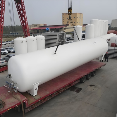 वर्टिकल 5 M3-300 M3 क्रायोजेनिक ट्रांसपोर्ट टैंक लिक्विफाइड नेचुरल गैस LNG के लिए
