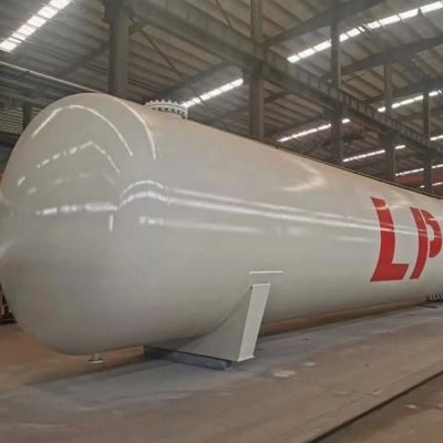 एएसएमई मानक 100 टन 35m3 एलपीजी गैस भंडारण टैंक