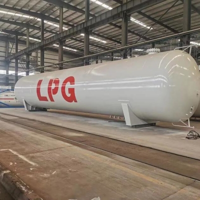 एएसएमई मानक 100 टन 35m3 एलपीजी गैस भंडारण टैंक