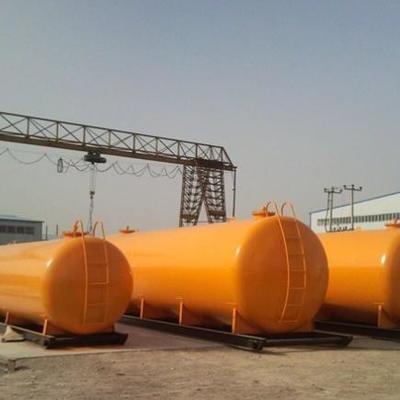 क्षैतिज डबल दीवार भूमिगत ईंधन भंडारण टैंक 10-200m3