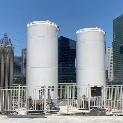 एलएनजी के लिए 50 M³ क्रायोजेनिक स्टोरेज टैंक, -196°C से 40°C, ASME प्रमाणित