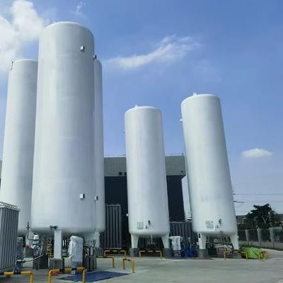 20M3 ऊर्ध्वाधर क्रायोजेनिक स्टोरेज टैंक 1.6MPa प्रेशर