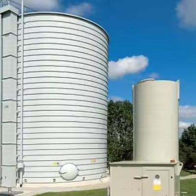 10m3 ऊर्ध्वाधर क्रायोजेनिक तरल ऑक्सीजन भंडारण टैंक 1.6MPa 304 स्टेनलेस स्टील