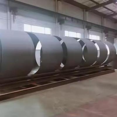 50000L वर्टिकल क्रायोजेनिक तरल नाइट्रोजन भंडारण टैंक 304/316 स्टेनलेस स्टील