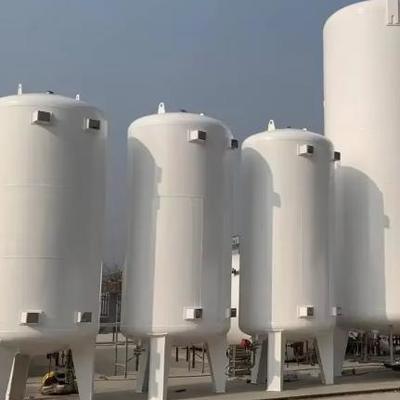 50m3 8bar ASME स्टेनलेस स्टील क्रायोजेनिक स्टोरेज टैंक