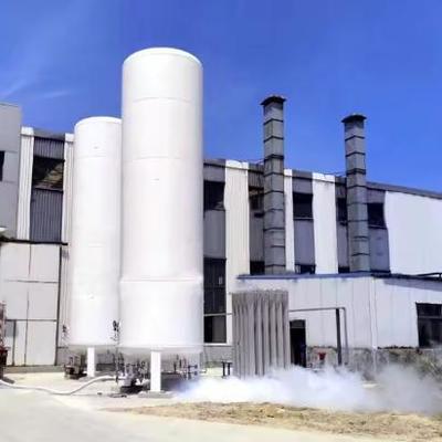 ASME 20 फीट LNG टैंक 200 M³ स्टेनलेस स्टील स्टोरेज 1.6 MPa