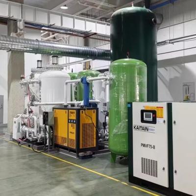 2025 वीपीएसए पीएसए ऑक्सीजन जनरेटर 150 बार भरने के दबाव के साथ 42Nm3/hr आउटपुट और 0.04-0.06Mpa आउटलेट दबाव