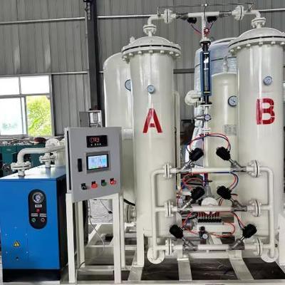 पीएसए ऑक्सीजन जनरेटर 8-10 वर्ष के जीवन काल के साथ 220V/50Hz बिजली की आपूर्ति और औद्योगिक उपयोग के लिए 5-45°C ऑपरेटिंग तापमान