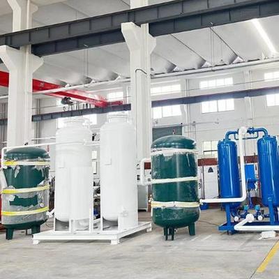उच्च क्षमता 1-2000m³/घंटा PSA नाइट्रोजन जनरेटर फार्मा उद्योग के लिए, 220-575V वोल्टेज और 12 महीने की वारंटी के साथ