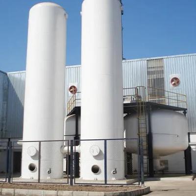 300 एनएम3/घंटा 0.32 केडब्ल्यूएच/एनएम3 अपशिष्ट जल उपचार वायुकरण के लिए ऊर्जा-बचत वीपीएसए ऑक्सीजन प्रणाली