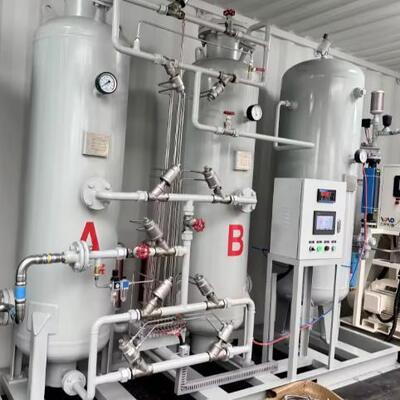 खाद्य पैकेजिंग और प्रयोगशाला उपयोग के लिए 5Nm3/घंटा 99.99% PSA नाइट्रोजन जनरेटर