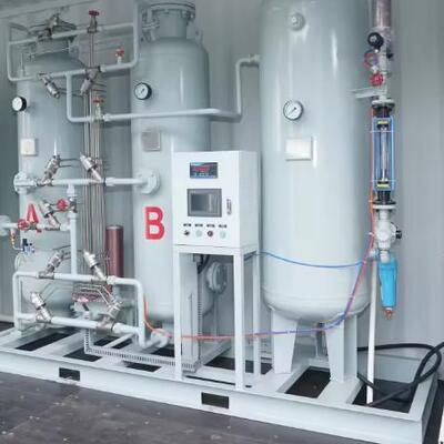 कांच उत्पादन के लिए 99.999% उच्च शुद्धता वाला 90Nm3/घंटा PSA नाइट्रोजन जनरेटर