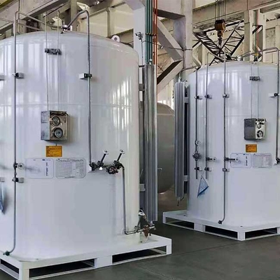 लिक्विड N2 माइक्रो बल्क टैंक 16 बार, 5000 लीटर बल्क CO2 स्टोरेज