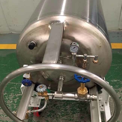 164-500L लिक्विड नाइट्रोजन टैंक प्रेशर बिल्डिंग देवर 210 लीटर