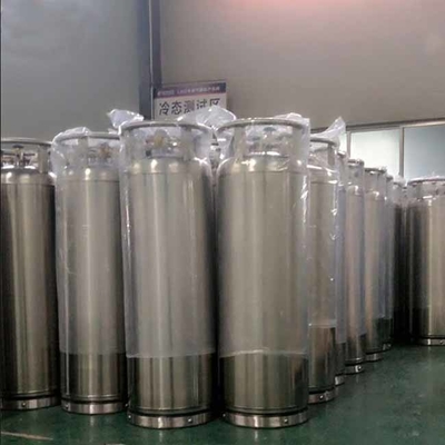 195L 2.3MPa LN2 देवर टैंक 495L आर्गन देवर बोतल नाइट्रोजन स्टोरेज