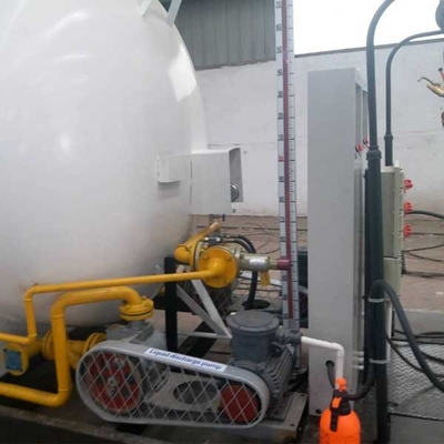 Q345R 10 टन एलपी गैस रिफिल स्टेशन, 1.77Mpa ऑटो गैस फिलिंग स्टेशन
