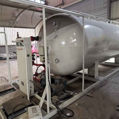 50000 लीटर एलपीजी कार फिलिंग स्टेशन कार्बन स्टील 1.2mpa