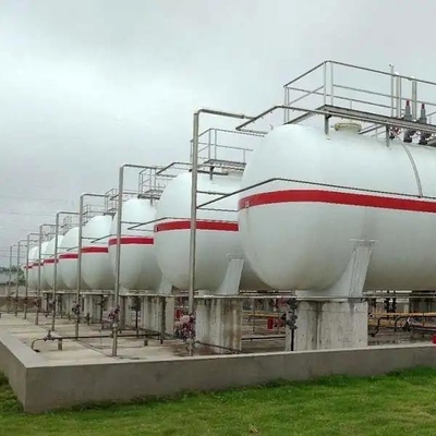 80cbm 100cbm एलपीजी गैस बुलेट टैंक तरल प्रोपेन गैस 60m3 40m3 50m3