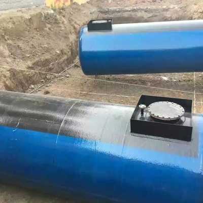 तेल और गैस उद्योग में 30cbm भंडारण टैंक 60000 लीटर SF भूमिगत