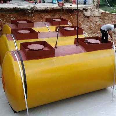 3000L Q235 स्टील बल्क ऑयल स्टोरेज टैंक, 42000l डबल वॉल बल्क ऑयल टैंक