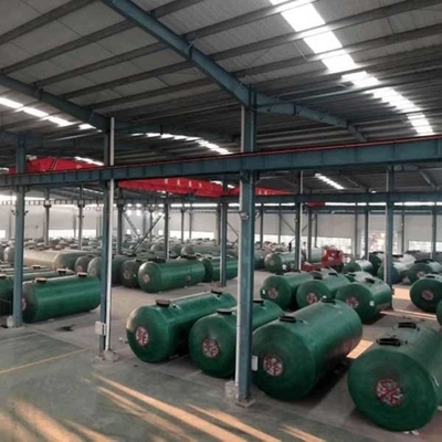 डबल दीवार तेल टैंक शीसे रेशा स्टील 20m3 30m3 भूमिगत