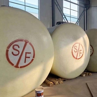 5000-200000l भूमिगत आवासीय तेल टैंक 65 घन मीटर एंटी करप्शन