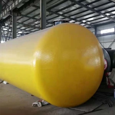 लंबवत 0.1 एमपीए औद्योगिक तेल भंडारण टैंक एफआरपी स्टील