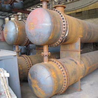 150 डिग्री डबल पाइप कंडेनसर 11.6kw आईएसओ चिलर हीट एक्सचेंजर