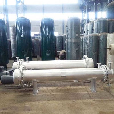 1.0mpa 0.5Mpa डबल ट्यूब शीट हीट एक्सचेंजर उच्च सटीकता PTFE