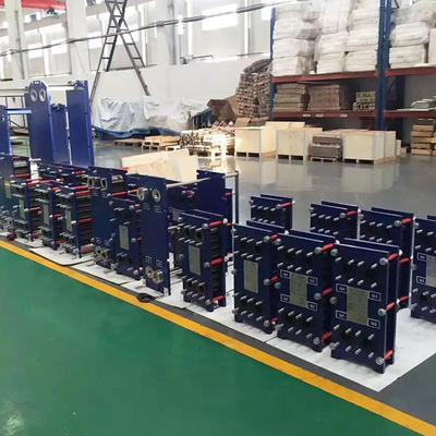 2.0mpa 1.6mpa स्टेनलेस स्टील प्लेट हीट एक्सचेंजर फ्रेम 200mm खाद्य ग्रेड