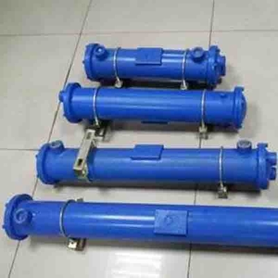हाइड्रोलिक ट्यूब और बंडल हीट एक्सचेंजर एयर कंप्रेसर पेय शैल कूलर