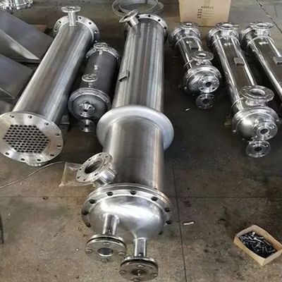 स्टेनलेस स्टील शैल ट्यूब हीट एक्सचेंजर 380v 220v चिलर
